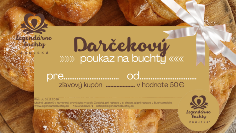 Darčekový poukaz - Hodnota poukazu: 10