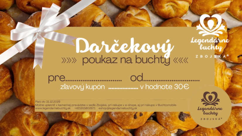 Darčekový poukaz - Hodnota poukazu: 20