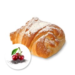 Buchta makovo-višňová